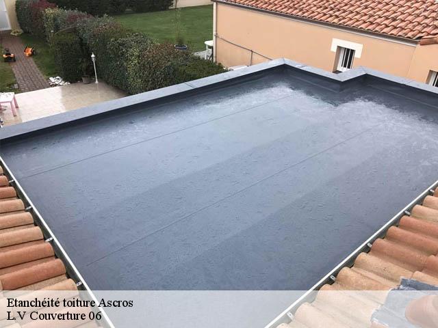 Etanchéité toiture  ascros-06260 L.V Couverture 06