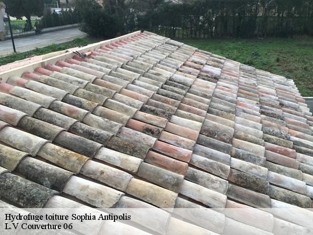 Hydrofuge toiture  sophia-antipolis-06560 L.V Couverture 06