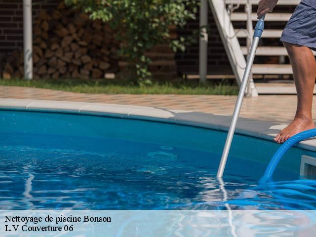 Nettoyage de piscine  bonson-06830 L.V Couverture 06