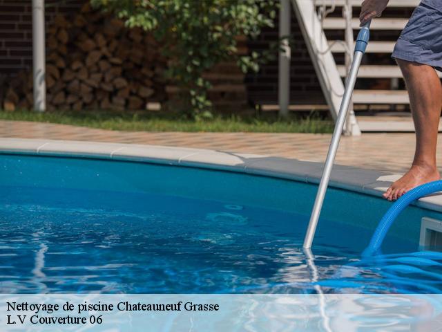 Nettoyage de piscine  chateauneuf-grasse-06740 L.V Couverture 06