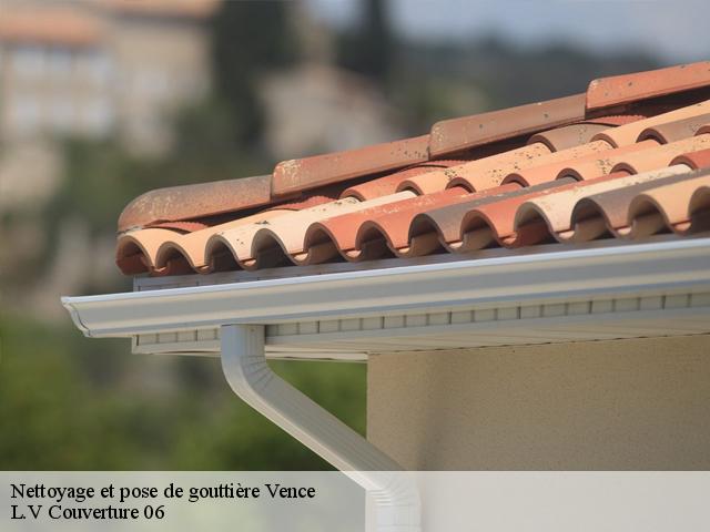 Nettoyage et pose de gouttière vence-06140 L.V Couverture 06
